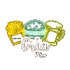 Marca do Orla Mix em neon